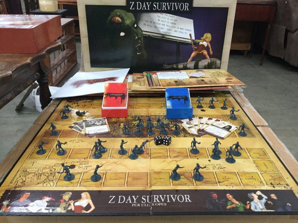 3 Cases 18 Total New Wholesale Z Day Survivor Board Games By Hour Of The Jackal Games 2010 Art Antiques Collectibles Toys Hobbies Board Games Playing Cards Auctions Online Proxibid