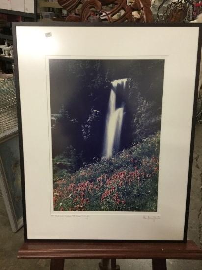 Framed photo print - signed & #'d 2/50 by Alan Bruce Zee - Bird Creek, Mt Adams, Washington