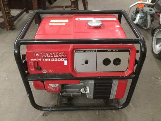 Honda EB 2200x gas generator - tested and working