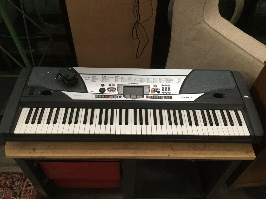 yamaha psr gx76 midi