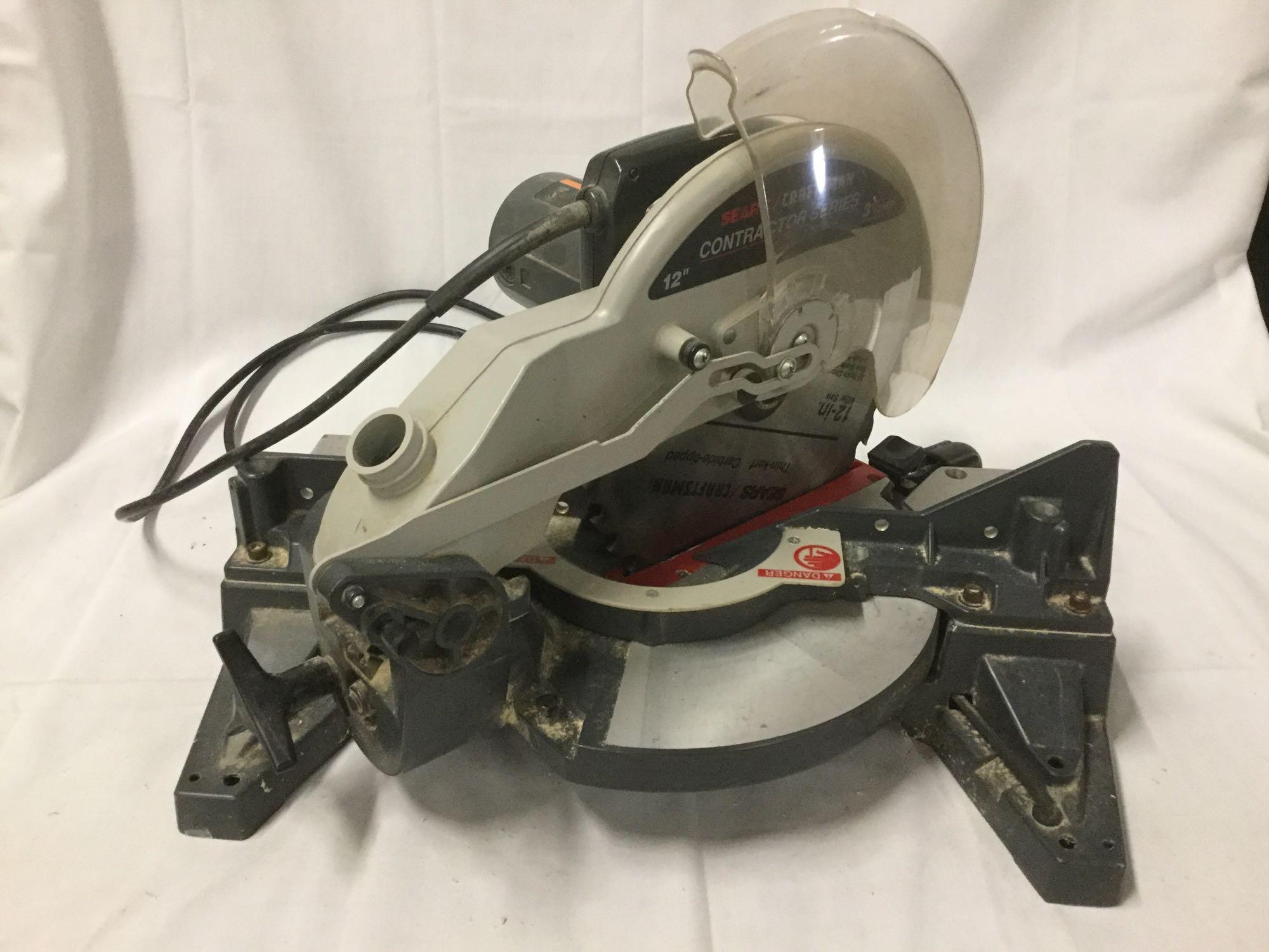 Sears Craftsman 12 inch Contractor Series 3 1 2 Proxibid