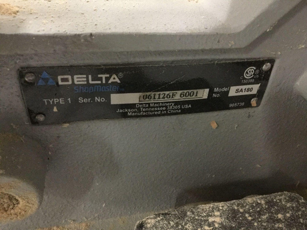 Delta Shopmaster 1 inch belt sander - 8 