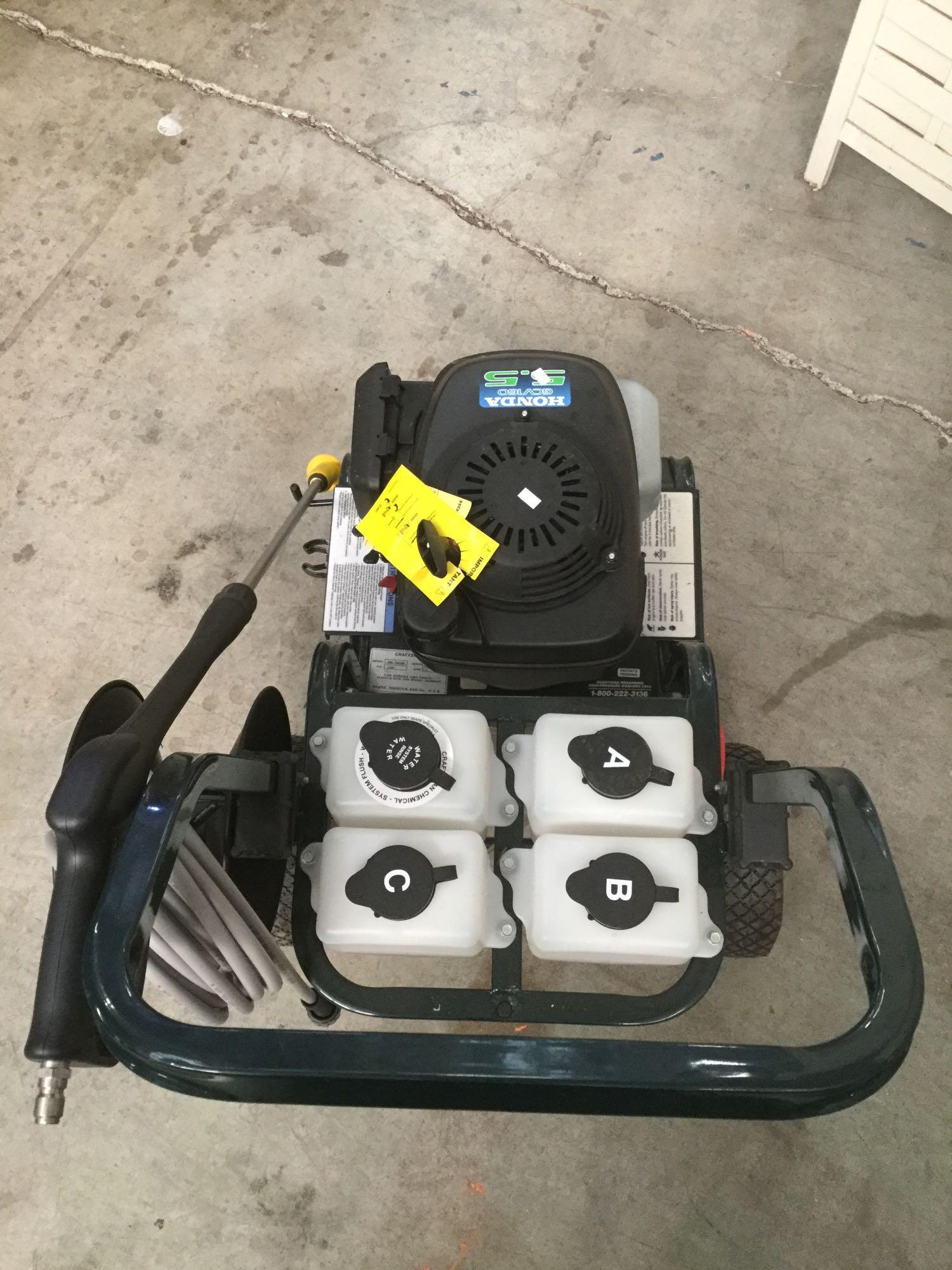 Craftsman gcv160 2024 pressure washer