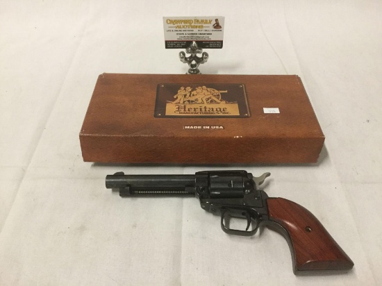 Heritage Manufacturing INC., 22 Cocobolo long rifle revolver, includes lock and original box