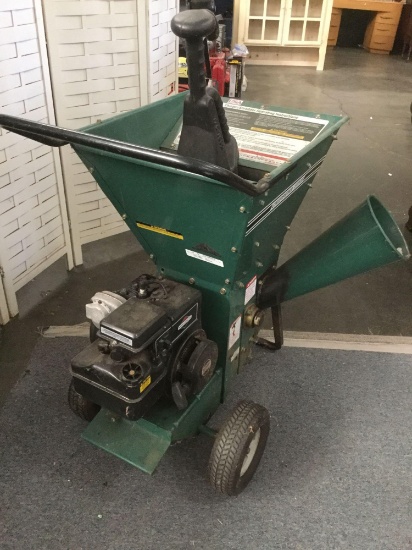 Chippewa Five Chipper Shredder W Briggs And Stratton 5hp Motor Debris Pusher Too Heavy Construction Equipment Light Equipment Support Landscape Commercial Lawncare Lawn Landscape Support Chippers Grinders