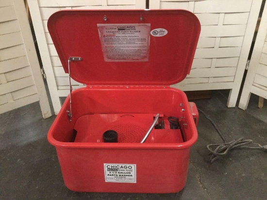 Chicago Electric Power Tools 3 1/2 gal. Parts Washer