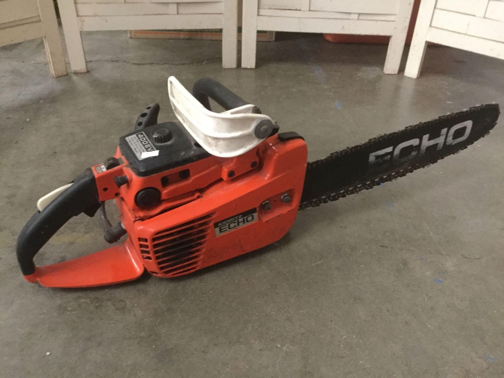 Kioritz Echo 400EVL gas powered chainsaw | Heavy Construction Equipment  Light Equipment & Support Landscape & Commercial Lawncare Lawn & Landscape  Support Chainsaws | Online Auctions | Proxibid