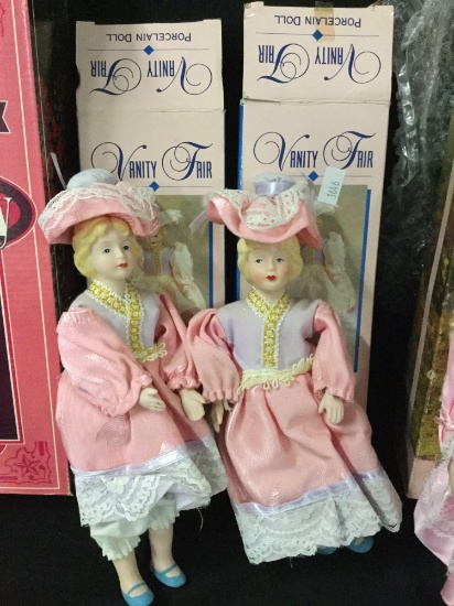 vanity fair porcelain doll collection