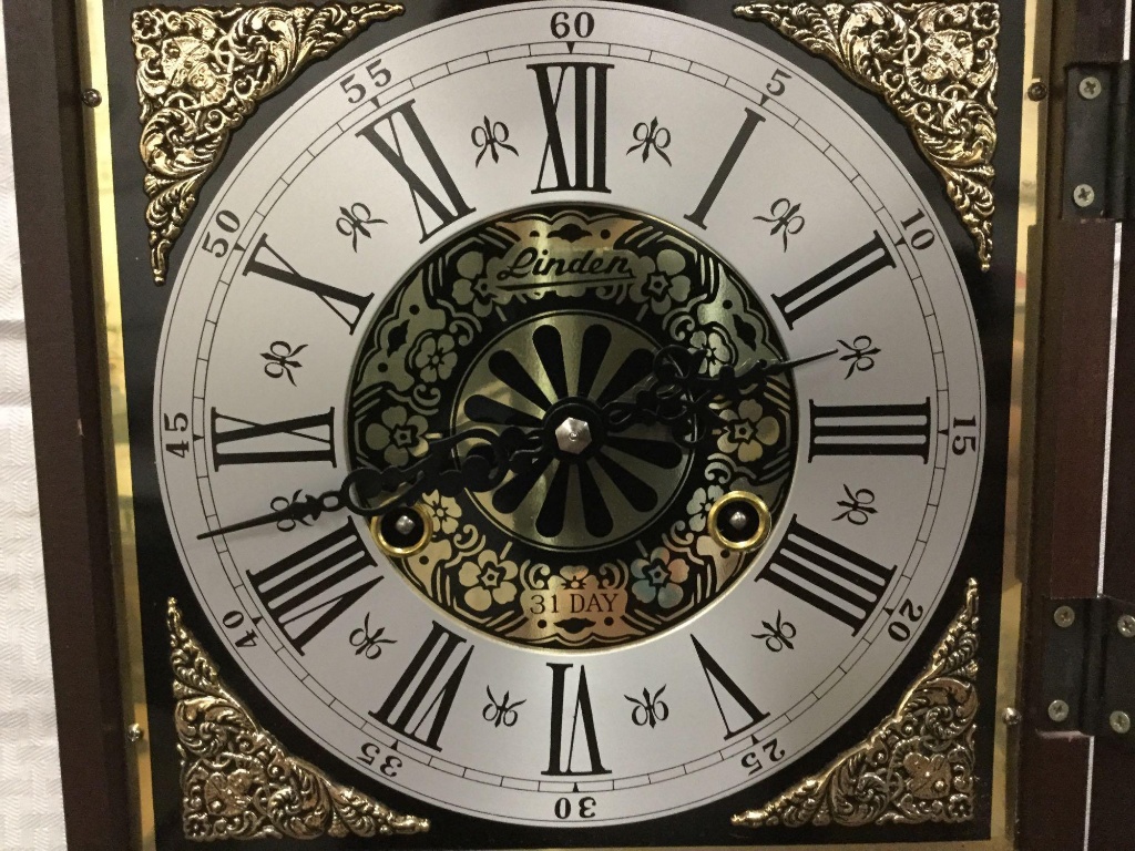 Linden 31 Day Wall Clock