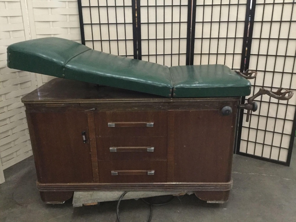 Antique Medical Exam Table, 54 OFF leaderland.academy