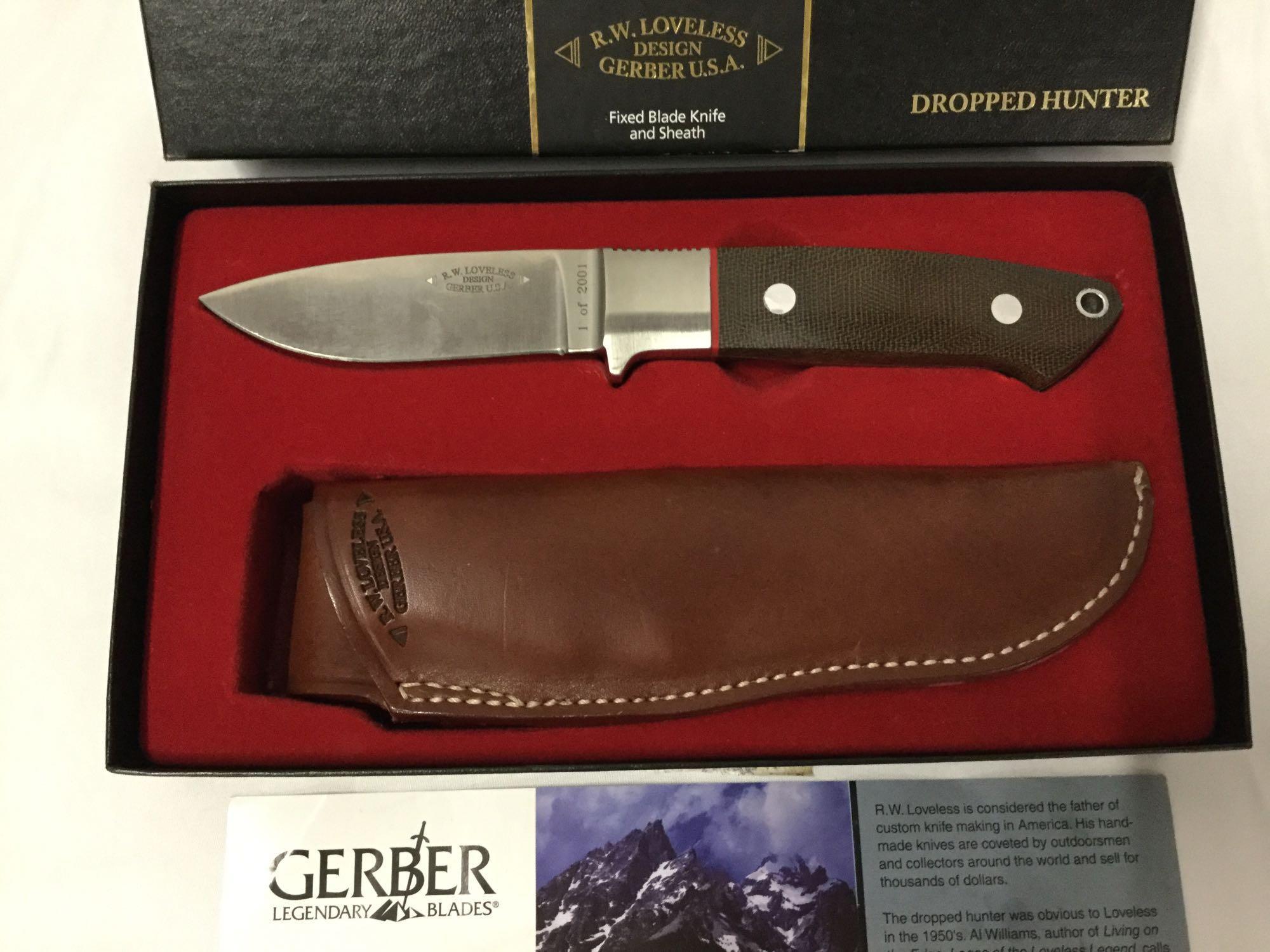 Limited Edition Gerber R. W. Loveless designed | Proxibid