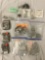Huge collection of pewter warrior figures, some painted, some in package + more