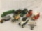 8 vintage Ertl diecast delivery trucks, 7 of which are coin banks - see pics nice set