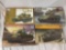 4x military plastic model kits 1/35 scale - Ertl Tank, Academy Tank, Testors Italeri Sherman +