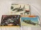 3x military plastic model kits 1/72 scale - Testors MiG, Italeri Messerschmitt and Gun Ship