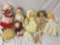 Lot of 7 vintage dolls and doll parts