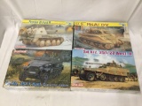 4 SEALED Dragon Model Kits, 1/35 scale tanks - see desc and pics