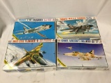 4 ScaleCraft model kits 1/48 scale - Vought F-8E Crusader, Panavia MRCA, MiG-23S etc see desc