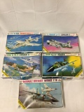 5 Scale Craft Model Kits 1/48 scale - A-10A Thunderbolt, Vought Corsair II, LTV, etc