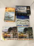 5 model kits 1/48 scale - War Eagle, Accurate Miniatures, ESCI Aircraft Weapons, etc see desc