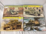 4x Dragon military plastic model kits 1/35 scale - Premium Edition Soviet Tank, etc see desc