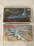 2x Academy Minicraft military plastic model kits , 1/72 scale - Being Super Fortress B-50D & B-29A