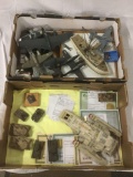 Large collection of started and finished model kits, assembled and painted by an award winning