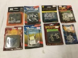 8 pewter figure sets, by Ral Partha, FASA, and Grenadier Models. Ral Partha Battletech +