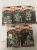 5 Rafm NAM pewter Model Kits NIB. Nam/US Weapons Squad, VC Squad + more