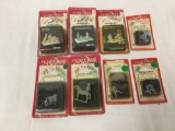 8 Mithril JRR Tolkien Pewter Miniatures, all in original cases see desc