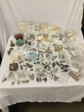 HUGE lot of assorted pewter figurines. Fantasy, soldiers, angels, horses, and more!