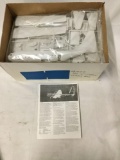 5 C-130E/F Hercules models without boxes- includes instructions.
