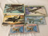 6x military plastic model kits 1/72 scale - Revell Focke-Wulf, Revell Blitz, etc see desc