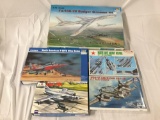 5x military plastic model kits 1/72 scale - Trumpeter, Amodel, Italeri, DML Soviet Aircraft Weapons