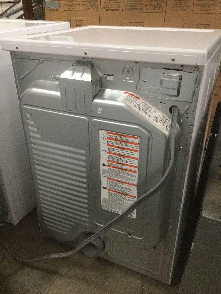Back Of Kenmore Dryer