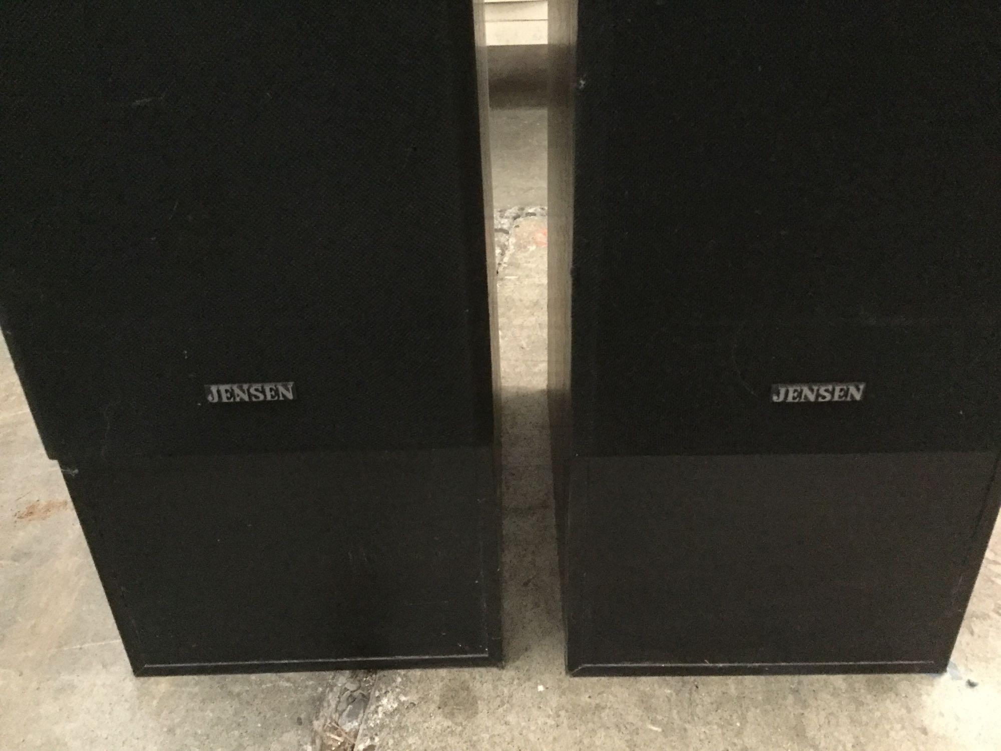 Pair of Jensen HiFi 3-Way Loudspeaker System, | Proxibid