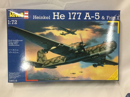 4 Revell Model Kits, 1/72 scale. Heinkel He 177 A-5, Martin B-26 Marauder,  MiG-29 UB Fulcrum, | Art, Antiques & Collectibles Toys Models & Kits |  Online Auctions | Proxibid