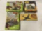 4 collectible model kits. Revell Jurassic Park Tyrannosaurus Rex, Revell Jurassic Park