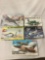 5 Monogram model kits, 1/48 scale. SEALED A/B-26C Invader, Su-25 Frogfoot, F-105D Thunderchief,
