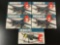 5x SEALED USAirfix military aircraft plastic model kits, 1/72 scale; 4x Mosquito, Henschel