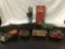 NewBright 1986 Rocky Mountain Denver Express Electric Toy Train Set with Rio Grande Station, track