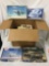 Box of assorted model kits. All kits in this lot are either partial/for parts or we are simply