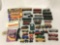 Large lot of assorted model train cars, engines, various scales. See pics