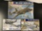 3x Revell plastic military aircraft model kits, 1/48 scale; SEALED B-25J Mitchell, SBD Dauntless,