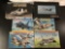 6x military plastic model kits, 1/72 scale; ESCI Tornado Panavia IDS, ESCI F-16A Fighting Falcon,