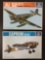 2x Italeri military aircraft plastic model kits, 1/72 scale; JU 52 Junkers 3M(G5-G9), Medium Bomber