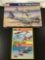 2x Revell- Monogram military aircraft plastic model kits; B-17G Flying Fortress 1/48 scale, B-58