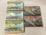 5 SEALED ESCI Model Kits, 1/72 scale. x3 Fighting Falcons with Pilots and Ground Crew, x2
