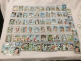 77 1970 Topps cards, all in sleeves.