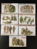 7x SEALED Dragon military soldier plastic model kits , 1/35 scale; German Snipers, Winter Combat